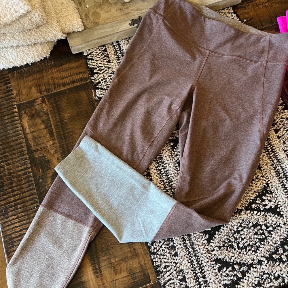 New Outdoor Voices Mocha Dipped Leggings